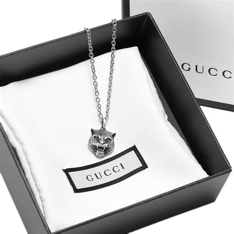 gucci feline necklace|Gucci clothing for kids.